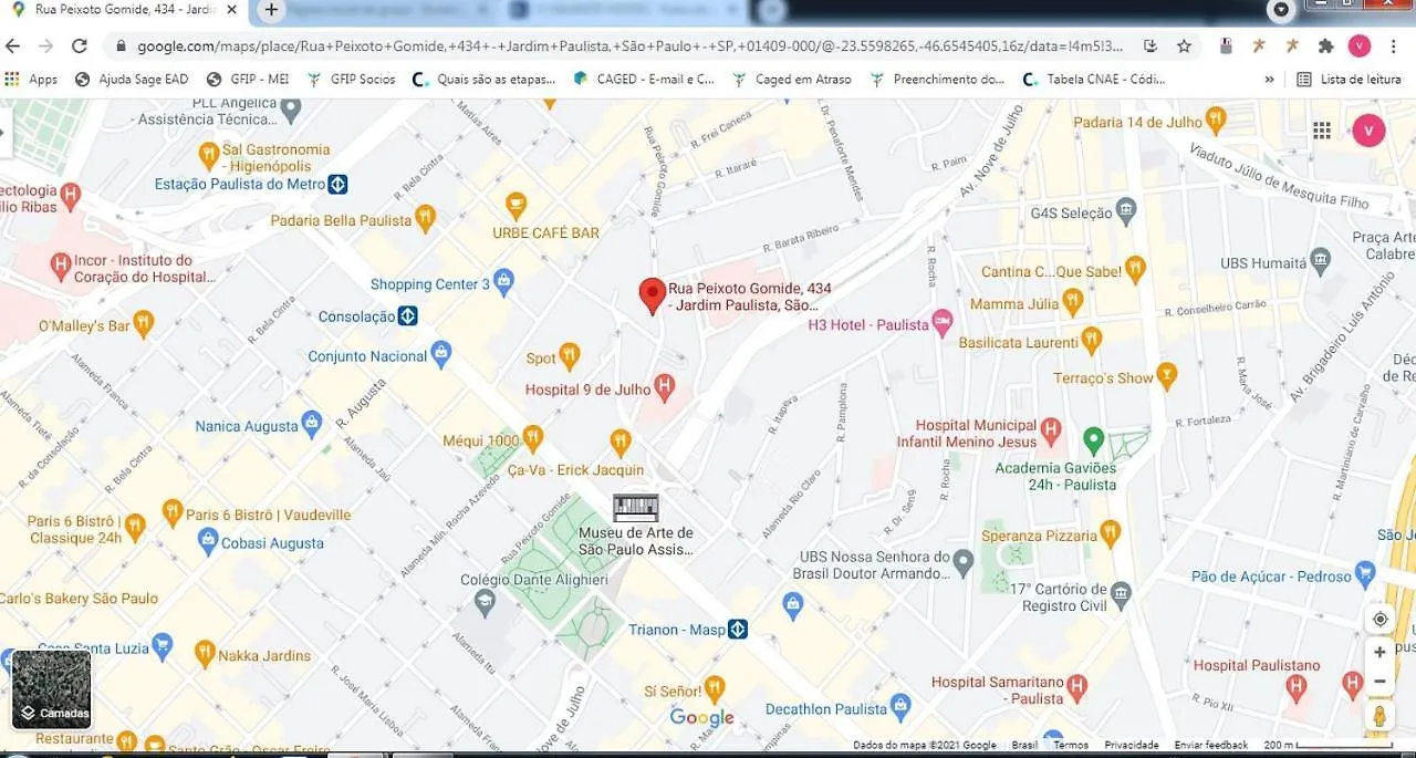 O VIAJANTE Av PAULISTA Albergue São Paulo Brasil